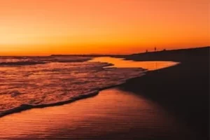 sunset beach photography
