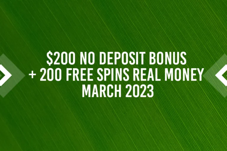 $200 No Deposit Bonus 200 Free Spins Real Money