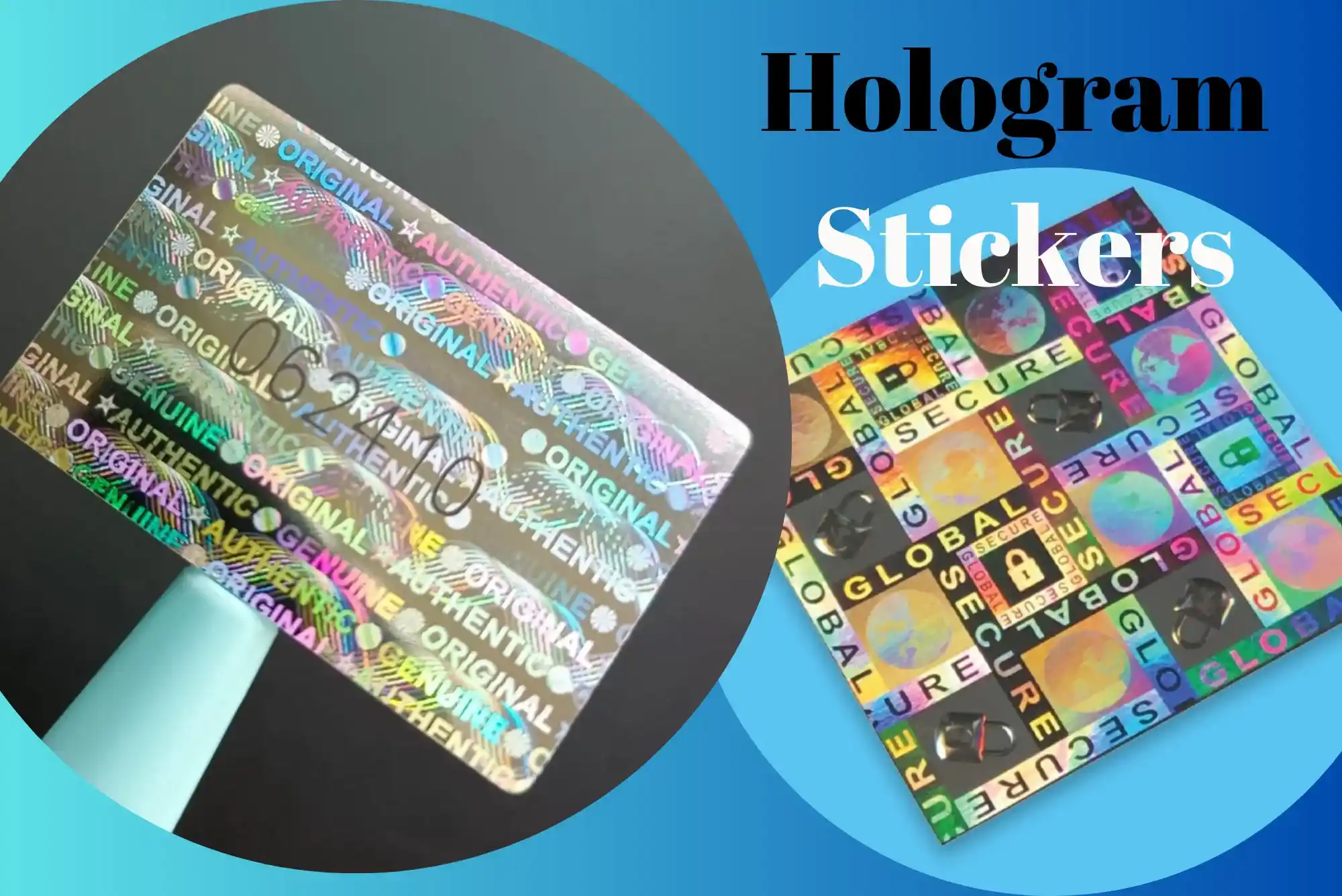 How UK Businesses Use Custom Hologram Stickers for Trust
