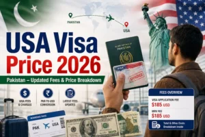 USA Visa Price in Pakistan in 2026 Updated Fees and Price Breakdown