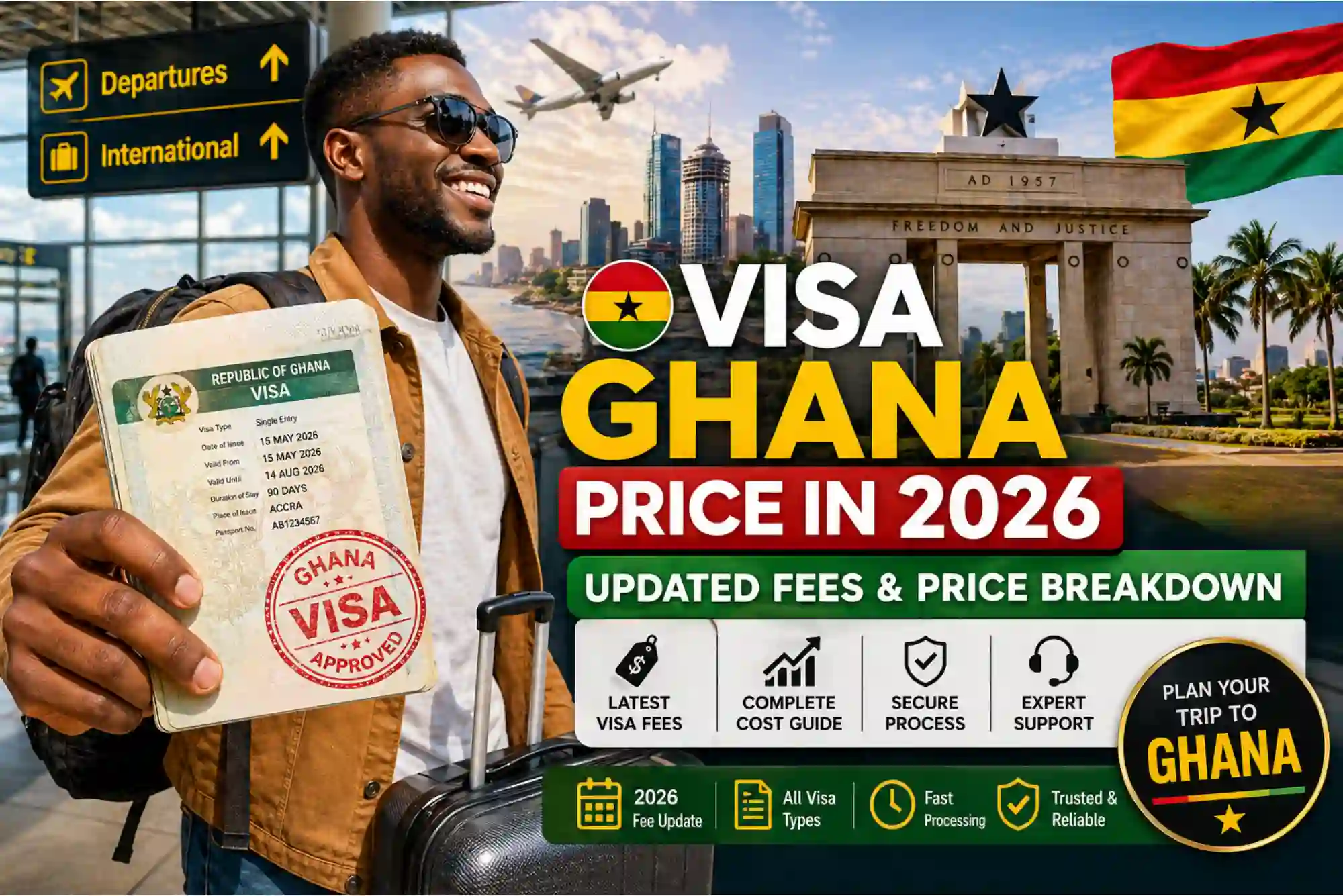 Visa Ghana Price in 2026 Updated Fees and Price Breakdown