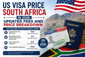 US Visa Price South Africa in 2026 Updated Fees and Price Breakdown