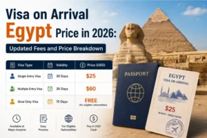 Visa on Arrival Egypt Price in 2026 Updated Fees and Price Breakdown