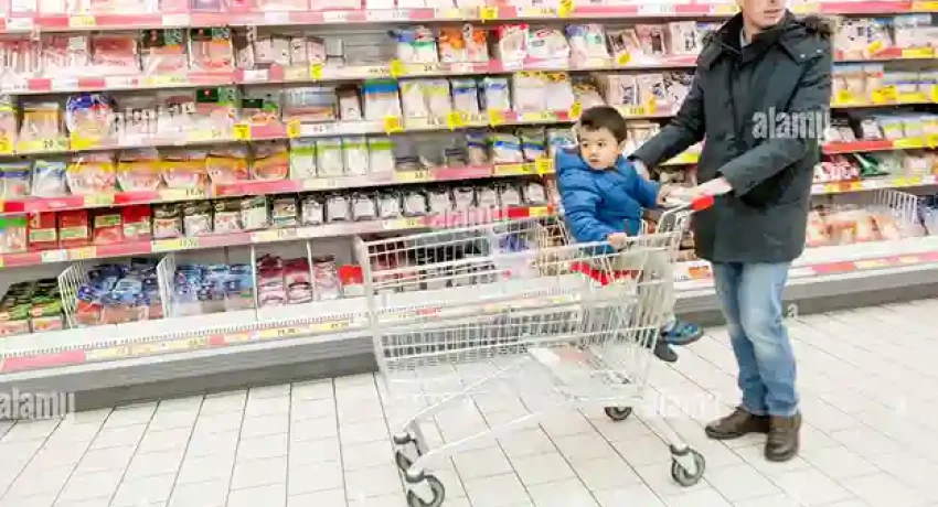 Child's Supermarket Trolley