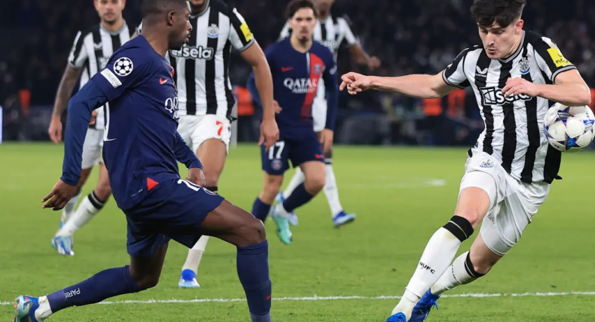 Newcastle United F.C. vs PSG Timeline