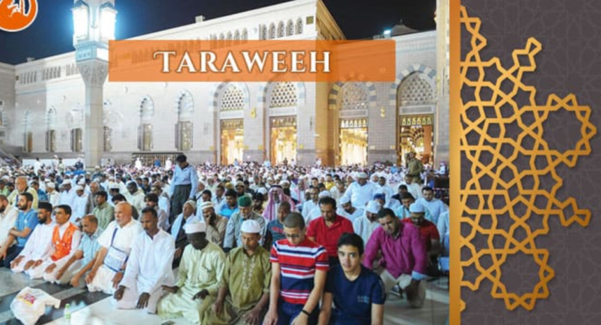 what time does taraweeh start